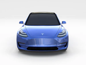 full tesla 2020 vehicle lineup 3D Model