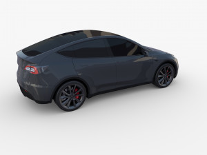 full tesla 2020 vehicle lineup 3Dモデル
