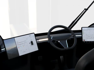 full tesla 2020 vehicle lineup with interiors 3D Model