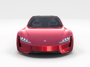 full tesla 2020 vehicle lineup with interiors 3D Model