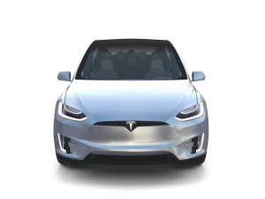 full tesla 2020 vehicle lineup with interiors 3D Model