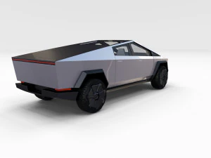 full tesla 2020 vehicle lineup with interiors 3D Model