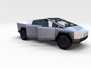 full tesla 2020 vehicle lineup with interiors and chassis Modelo 3D