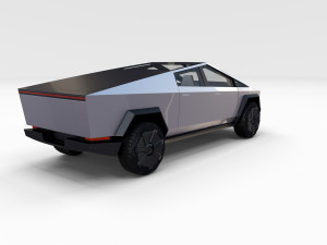 full tesla 2020 vehicle lineup with interiors and chassis Modelo 3D