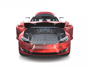 full tesla 2020 vehicle lineup with interiors and chassis Modelo 3D