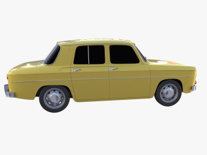 generic 60s european car Model 3D