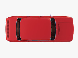 dacia 1100 red 3D मॉडल