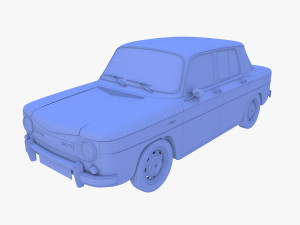 dacia 1100 red 3D मॉडल