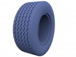 tesla truck wheel 1 3D Model