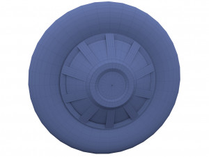 tesla truck wheel 1 3D Model