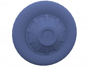 tesla truck wheel 1 3D Model
