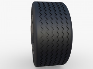 tesla truck wheel 2 3D Model