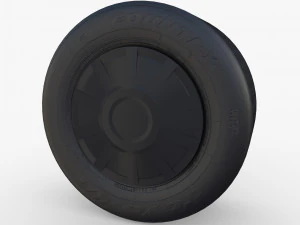 tesla truck wheel 2 3D Model