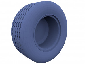 tesla truck wheel 2 3D Model