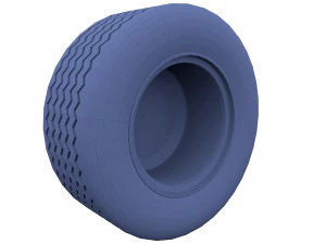 tesla truck wheel 2 3D Model