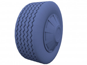 tesla truck wheel 2 3D Model