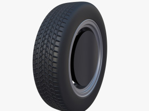 generic classic car wheel 3D मॉडल