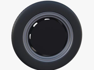 generic classic car wheel 3D Model