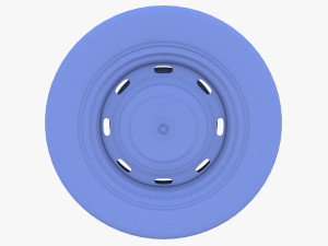 generic classic car wheel 3D मॉडल