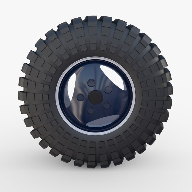range rover classic wheel maxxis trepador 3D Модель .c4d .max .obj .3ds .fbx .stl .blend 