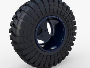 range rover classic wheel maxxis trepador 3D Модель