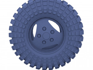 range rover classic wheel maxxis trepador 3D Модель