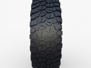range rover classic wheel bf goodrich mud 3D 模型