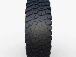 range rover classic wheel bf goodrich mud 3D Model