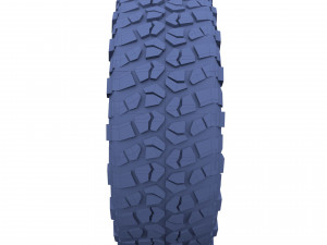 range rover classic wheel bf goodrich mud 3D 模型