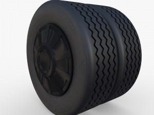 tesla truck wheel 3 3D Model