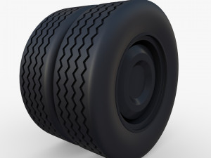 tesla truck wheel 3 3D Model
