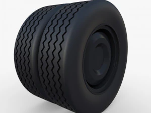 tesla truck wheel 3 3D Model