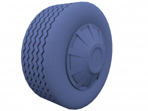 tesla truck wheel 3 3D Model