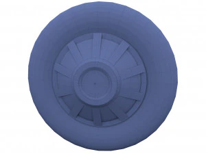 tesla truck wheel 3 3D Model
