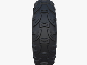 tesla cyberquad atv wheel 1 3D Модель