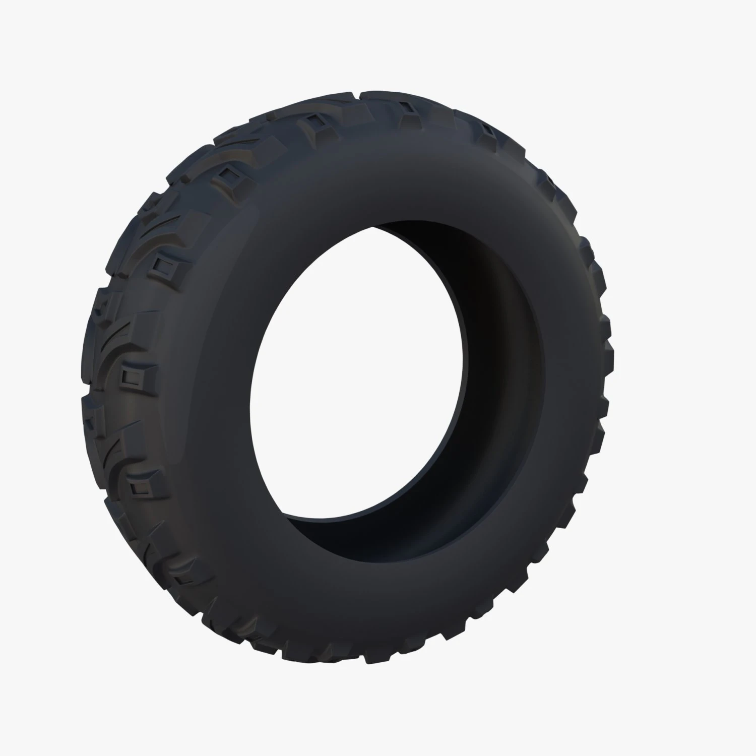 generic atv tire 1 3D Model .c4d .max .obj .3ds .fbx .stl .blend