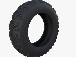 generic atv tire 1 3D Model