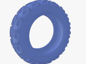generic atv tire 1 3D Model