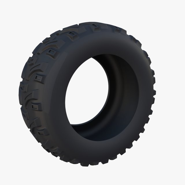 generic atv tire 2 3Dモデル .c4d .max .obj .3ds .fbx .stl .blend 