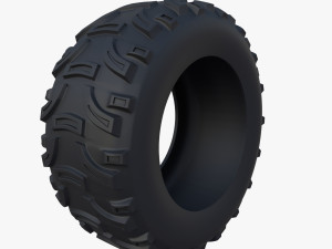 generic atv tire 2 3Dモデル