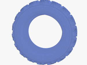 generic atv tire 2 3Dモデル
