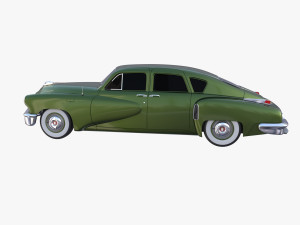 tucker 48 green 3D Модель