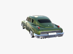 tucker 48 green 3D Model