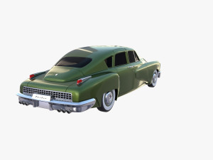 tucker 48 green 3D Модель