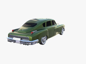tucker 48 green 3D Model