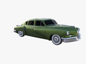 tucker 48 green 3D Model