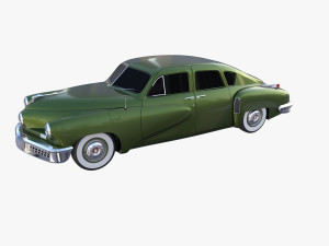 tucker 48 green 3D Модель