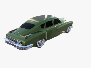 tucker 48 green 3D Модель
