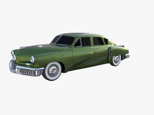 tucker 48 green 3D Модель