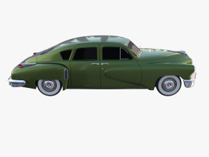 tucker 48 green 3D Модель